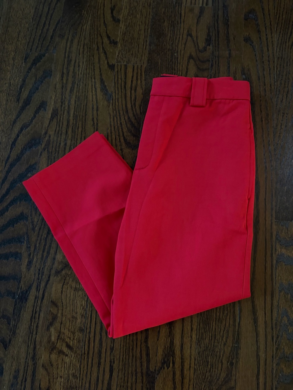 A.L.C. Red Cropped  Pants Sz. 10 - Picture 8 of 12